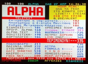 Alpha - Teletext